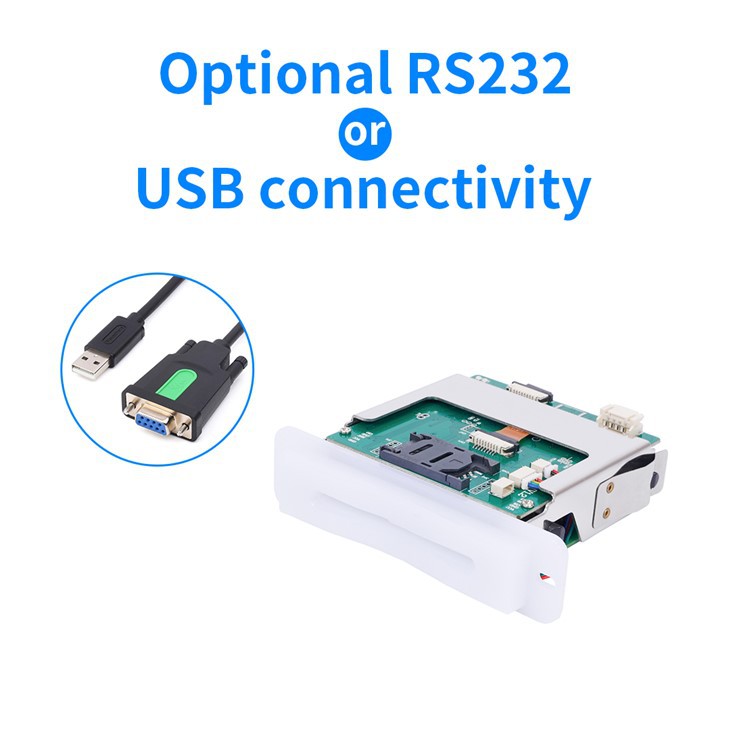 Ionsá Láimhe Léitheoir Cárta IC RFID Le haghaidh Sliotáin