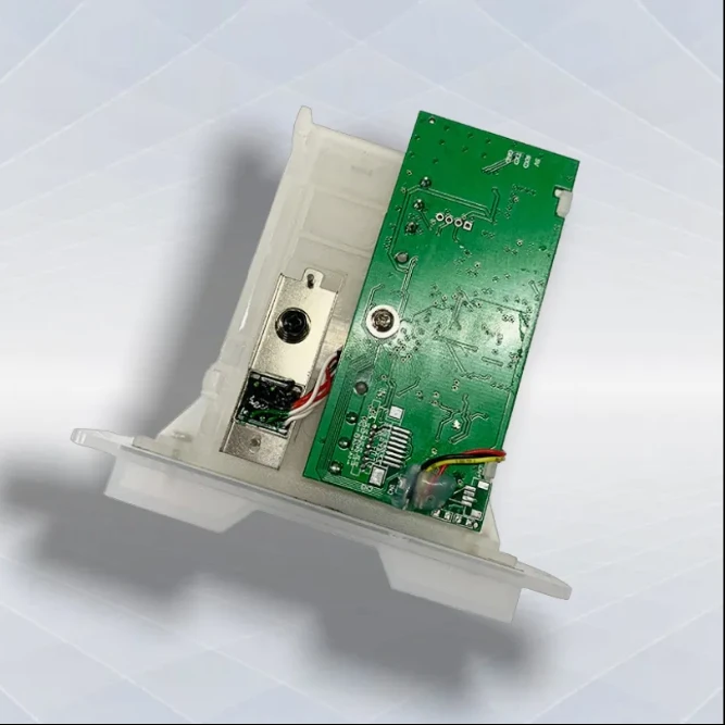 RS232/USB Leath-Cuir isteach Léitheoir Cárta Maighnéadach Le Leath-Thrianta-Bezel&LED Trédhearcach